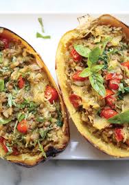 Spaghetti Squash Recipe With Green Lentils