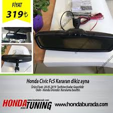 Honda Civic Fc5 Kararan Dikiz Aynasi Honda Civic Honda Urunler