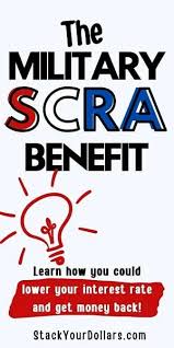 They had me send them the necessary paper work, told me i was eligible, and i received a. Military Scra Benefit Easy Way To Lower Your Debt Stack Your Dollars