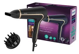 Philips Drycare Advanced Haartrockner Mit Thermoprotect Technologie Hp8232 20 2200 W Fohn Ionisierungsfunktion 6 Geblase Und Temperaturstufen Inkl Diffusor Stylingduse Fon Schwarz Haardoktor24 De