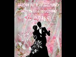 Buon Anniversario Nozze Di Cretonne 19 Anni Di Matrimonio Buongiorno Aug Buon Anniversario Anniversario Di Matrimonio Anniversario