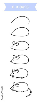 How To Draw Doodles Step By Step Image Guides Mouse Drawing Doodle Drawings Step By Step Drawing