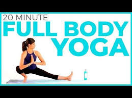 20 Minute Full Body Yoga Flow Intermediate Vinyasa Yoga Routine Sarah Beth Yoga Youtube Yoga Routine Workout Body Fitness