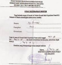 Jika anda sedang dalam kondisi atau keadaan sakit dan tidak bisa beraktivitas seperti biasanya, maka mungkin saja anda akan pergi memeriksakaan dan berobat ke klinik, puskesmas. Contoh Surat Dokter Dan Resepnya Download Kumpulan Gambar