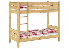 100% ecologico, tutti i colori sono a base d'acqua. Erst Holz Solido Letto A Castello In Pino Eco 80x200 Anche Per Adulti Con Nicchia Da 100cm 60 16 08t100 Casa E Cucina Arredamento Nsb Group Com