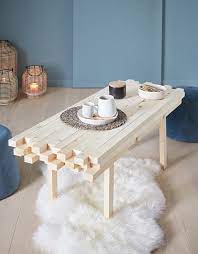 diy fabriquer une table basse en tasseaux leroy merlin en 2020 fabriquer une table basse table basse fabriquer une table basse en bois