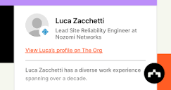Luca Zacchetti - Lead Site Reliability Engineer at Nozomi Networks ...