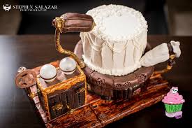 First attempt at a fault line cake. This Amazing Steampunk Cake Decorates Cakes Between The Pages Blog