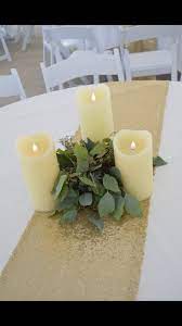 Flower candles are candles decorated with pressed flowers, scented with lavender oil and bees wax. Virtual Candle And Eucalyptus Flowersplus Eucalyptuscenterpiece Weddingcenterpiece Candle Wedding Centerpieces Wedding Table Centerpieces Flamless Candles