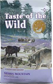 Taste Of The Wild Grain Free Premium Dry Dog Food Sierra Mountain Dry Dog Food Wild Dogs Grain Free
