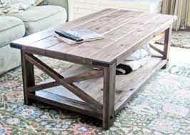 Resistance to chemicals and water. Rustic X Coffee Table Coffee Table Farmhouse Diy Furniture Plans Coffee Table Plans