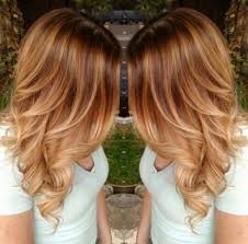 Golden copper hair is a pale copper red color often revved up with lighter babylights that blend effortlessly for a warm hair color that borders on the edge of rose gold. Hair Copper Blonde Highlights Hairstyles 26 Ideas Hair Color Auburn Light Hair Color Blonde Hair With Highlights