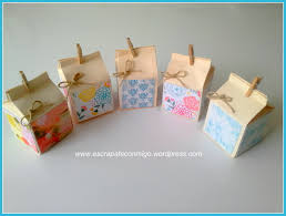 Puedes elegir entre la caja color kraft (medidas: Detalles De Comunion Escrapate Conmigo