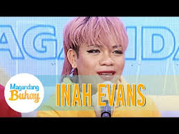 Inah Evans worked as a call center agent for 13 years before entering  showbiz