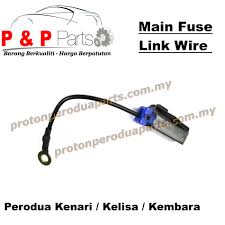 Toyota vellfire auto g spec 2015 new / rm700 per day via perodua kenari fuse box, perodua kenari fuse tv, perodua kenari fusemail, perodua kenari fuse lenses, perodua kenari fuselage, perodua kenar. Main Fuse Link Wire For Perodua Kenari Kelisa Kembara Proton Perodua Parts Online Store For Proton And Perodua Car Spare Parts