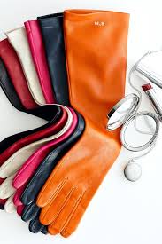 Italian Leather Gloves With Optional Monogram Leather Gloves Women Leather Gloves Fashion Gloves