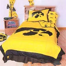 Iowa Hawkeyes Collegiate Bed In A Bag Iowa Hawkeyes Comforter Sets Hawkeyes