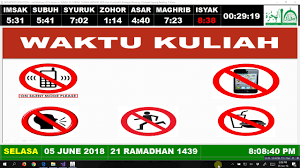 Dapatkan waktu shalat islami di rawang. Jam Azan Digital By Jpro Solutions