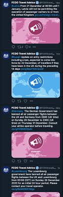 Still current at update on overseas departures. Updated 24 12 14 10 Travel Restrictions For People Travelling From The United Kingdom Economy Class Beyond