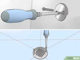 5 Manieres De Deboucher Un Siphon De Douche Wikihow