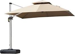 Amazon Com Purple Leaf 10ft Patio Umbrella Outdoor Square Umbrella Large Cantilever Umbrella Cantilever Patio Umbrella Large Patio Umbrellas Patio Umbrellas