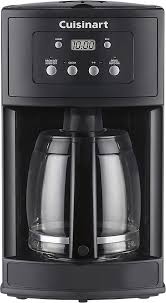 The cuisinart burr grind and brew thermal coffeemaker tries to merge two appliances into one but you're better off buying a grinder and quality brewer separately. Cuisinart Premier Series 12 Cup Coffee Maker Black Dcc 500 Best Buy