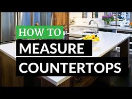 how to measure countertops (and get it