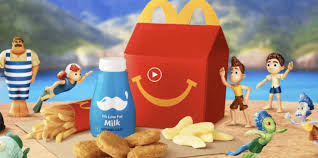 But what about the gobblins and the professor? Mcdonald S Happy Meal Toys Now Feature Luca Characters Mickeyblog Com