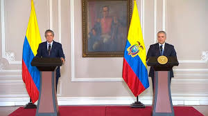 Mayolo asumirá la cartera en relevo de felipe buitrago quien era el ministro de este despacho desde diciembre del año pasado. Declaracion Conjunta Del Presidente Ivan Duque Y El Presidente Electo De Ecuador Guillermo Lasso Youtube