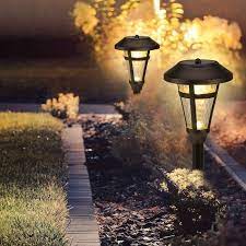 2 pcs solar led ground light ball lamp waterproof outdoor garden yard path decor. The Best Solar Path Lights For Your Lawn And Garden Solar Lights Garden Best Solar Path Lights Solar Path Lights