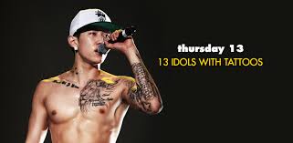 The tattoo is placed beneath her existing inkings on her wrist, is a map of the world. Thursday 13 13 Idols With Tattoos Unitedkpop