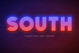 Neon Light Alphabet Multicolored Neon Lighting Neon Light Letters