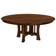 Arts Crafts Single Pedestal Extension Table Round Dining Table Dining Table Dining Room Table
