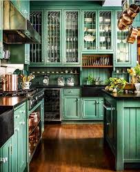 25 Unusual Kitchens That Will Inspire Your Next Makeover In 2020 Green Kitchen Cabinets Best Kitchen Cabinets Modern Kitchen