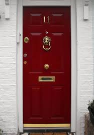 A front door security product, like a smart doorbell, can act as an effective theft deterrent. Front High Security Door Fortified Estate