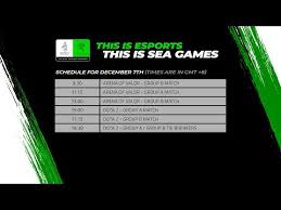 You'll find the esports segment's schedule for the 2019 sea games below for your planned viewings of the upcoming matches. Day 3 Coverage Esports Sea Games 2019 Arena Of Valor Aov Rov Dota 2 Youtube