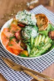 Assiette Complete De Noel Au Saumon Fume Epinards Chevre Et Avocat Food For Love Salade Saumon Saumon Fume Salade Saumon Fume