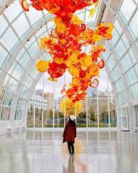 Chihuly Garden And Glass Was Our Favorite Museum To Visit In Visitseattle We Went To 10 Museums In The Past Chinese Garden Washington Travel Imperial Gardens
