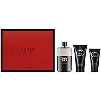 Gucci Guilty Pour Homme Eau De Toilette Gift Set Eau De Toilette After Shave Balm Shower Gel