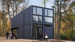 New York Bard College Media Lab By Mb Architecture Zeecontainer Huizen Containerwoning Containerhuizen