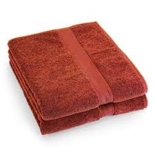 Rust Colored Bathroom Towels And Rugs