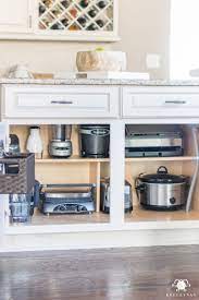 Organization Ideas For A Kitchen Cabinet Overhaul Kelley Nan Kitchen Appliances Organization Kitchen Appliance Storage New Kitchen Cabinets