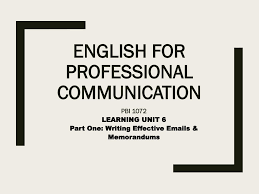 In this expert guide, we walk you through 25 simple methods that you can use each day to enhance your professional english. English For Professional Communication Ppt Download