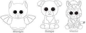 Get the markers out and make an average day a little more magical (for free!) by printing out a few of our favorite fairy, rainbow, and baby unicorn coloring pages. 34 Coloring Pages Beanie Boos Ideas Beanie Boos Beanie Boo Coloring Pages