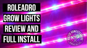 What are t5 grow lights? Roleadro T5 Grow Lights Unboxing Review And Full Install Youtube
