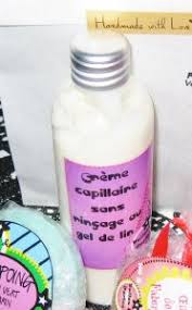 Creme Capillaire Sans Rincage Au Gel De Lin Homemade Hair Products Homemade Cosmetics Hair Food