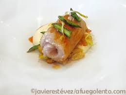 Cuenta con una gran cantidad de recetas muy bien explicadas. Las Recetas De Javier Estevez Para El Concurso Cocinero Del Ano 2012 Recetas Y Menus A Fuego Lento