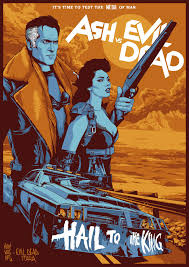 Hail To The King Valeria Rossi Aka Non Vale Art Follow Artist On Behance Deviantart Facebook Ash Vs Evil Dead Seasons 1 2 On Amazon Thi 映画 ポスター