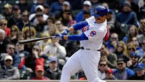 Anthony rizzo 1b | chc. Anthony Rizzo S Hit By Pitch Against The Brewers Literally Has To Be Illegal 12up