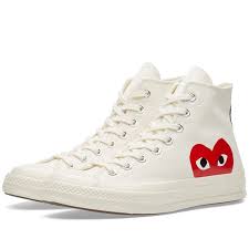 Comme Des Garcons Play X Converse Chuck Taylor Multi Heart 1970s Hi Comme Des Garcons Play X Converse Chuck Taylor 1970s Hi In 2020 Converse Chuck Taylor Hype Shoes Converse
